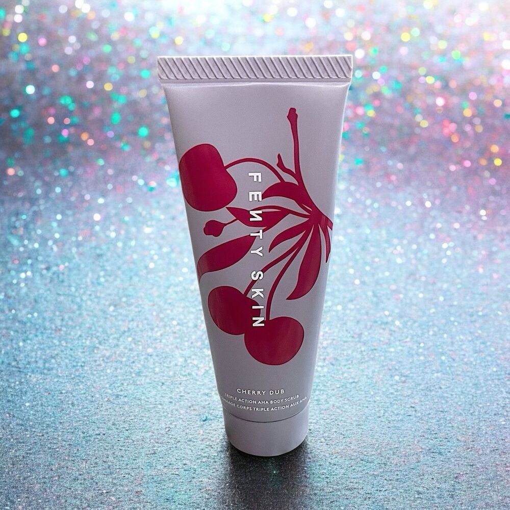 Fenty Skin Cherry Dub Superfine Face Scrub - Full Size 3.52oz/100g Sealed